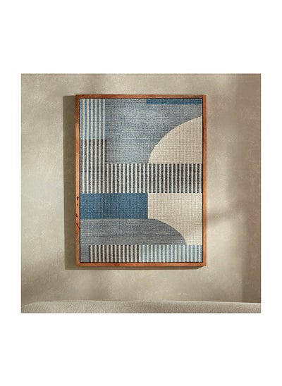 Buy Mir Abstract Fabric Framed Wall Art 84 x 64 cm in UAE