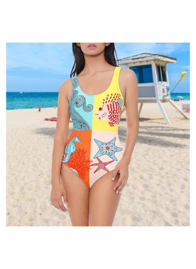 Buy Classic European and American Style 2023 One-Piece Swimsuit in UAE