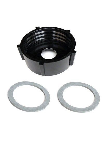 اشتري Blender Jar Base + 2Pcs Rubber O-Ring Gaskets Replacement for Oster Blender 4902-003 في السعودية