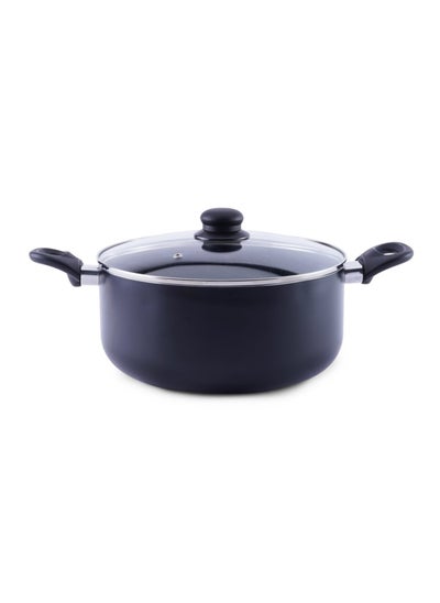 Buy Wilson Cooking Pot With Lid Dia26cm - Black in UAE