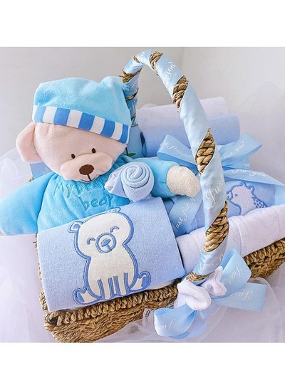 اشتري High Quality Pink Comfort Rabbit Unicorn Newborn Baby Clothing Set Gift Box Big Gift Bag في الامارات