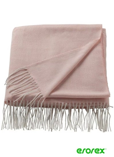 Buy Throw light pink 120x160 cm in Saudi Arabia