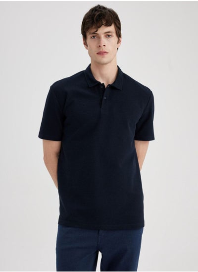 اشتري New Regular Fit Polo Collar Polo T-Shirt في الامارات