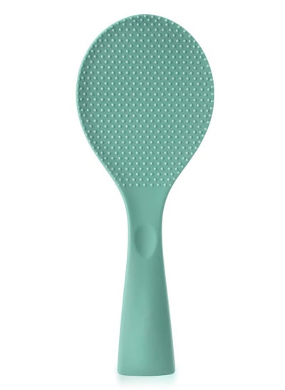 اشتري Rice Paddle Kitchen Utensil - Green Rice Spatula for Cooking and Serving Rice, Perfect Kitchenware for Easy Meal Preparation and Serving. في الامارات