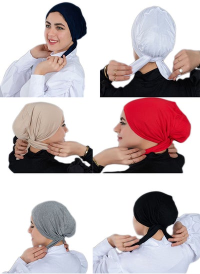 Buy Bundle Of 6 Cotton Headband for Women - Multicolour in Egypt