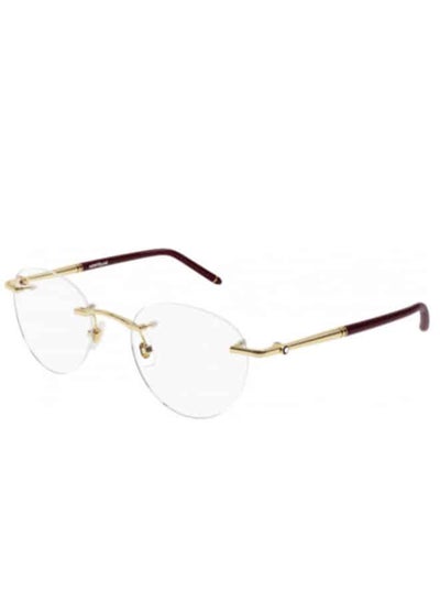 اشتري Men's Oval Eyeglass Frame - MB0244O 003 51 - Lens Size: 51 Mm في الامارات