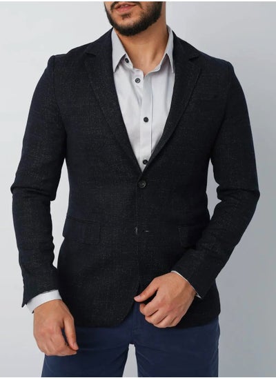 Buy Men’s Autumn Blazer -Midnight in UAE