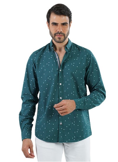 Buy Men’s Shirt Casual - Olive in Egypt