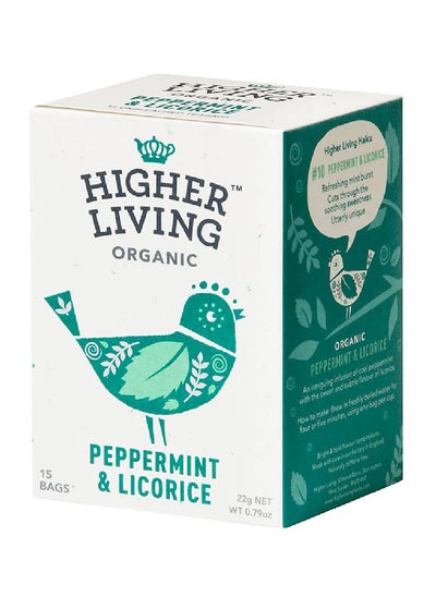 Buy Peppermint And Licorice 15 Tea Bags in Saudi Arabia