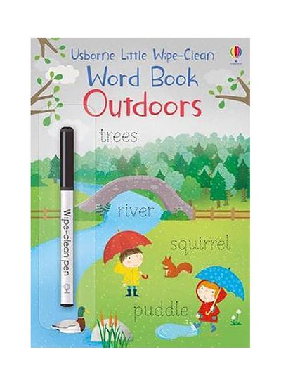 اشتري Little Wipe-Clean Word Book Outdoors في الامارات