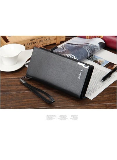 Buy Wallet for Money and Cards - Multiuse - Unisex - Black in Egypt