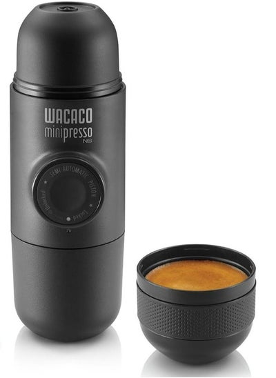 Buy Wacaco Minipresso NS, Portable Espresso Machine, Compatible Nespresso Original Capsules and Compatibles, Travel Coffee Maker, Manually Operated from Piston Action in UAE