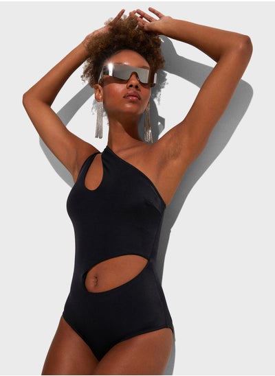 Buy Cut Out Detail Swimsuit in UAE