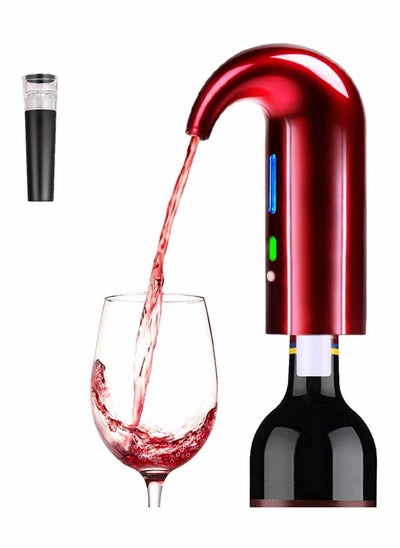 اشتري Electric Portable One-Touch USB Rechargeable for Drinks Automatic Beverages Oxidizer Dispenser في الامارات