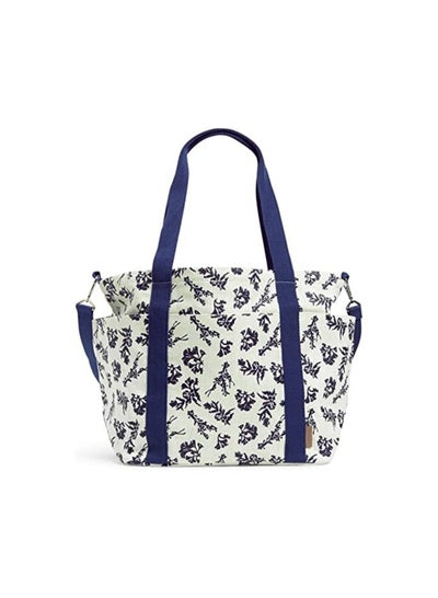 Buy Vera Bradley Women's Deluxe Straw Bag Bag, Adrift Coral Blue, One Size in Egypt
