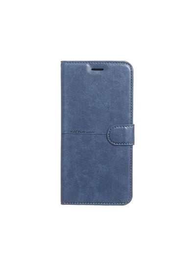 اشتري Kaiyue Flip Leather Case Cover For Infinix Hot 8 / X650 - Blue في مصر