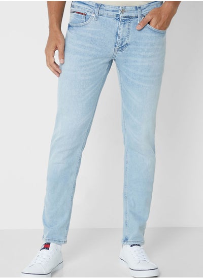 Buy Light Wash Slim Fit Jeans in UAE