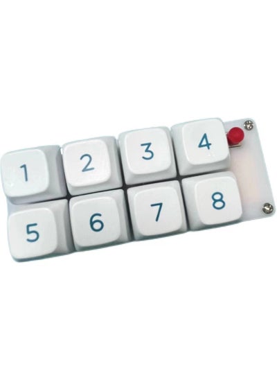 Buy Ice Classic Hot-Swappable Mechanical Keypad with Macro Programming White numeric keypad in UAE