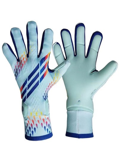 Buy Teenagers and Adults, Football Gloves Goalkeeper Gloves Kids Goalie Gloves,Offers Excellent Protection with Abrasion-Resistant,Non-slip and Wrist Protection Benefits in UAE