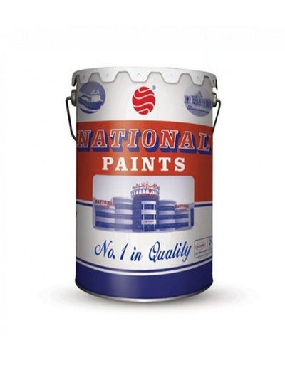 Buy National Paints Plastic Emulsion - Brick Red (733) in UAE