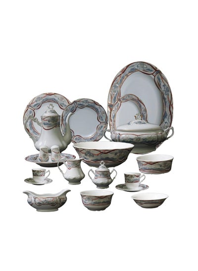 اشتري Dinnerware Sets - Emperor Collection - Lotus Simone Edition- 135 Pcs في مصر