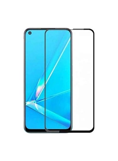 Buy Samsung A21 / A21s Glass Screen Protector - Crystal Clear Protection for Your Smartphone Display - Black Frame in Egypt