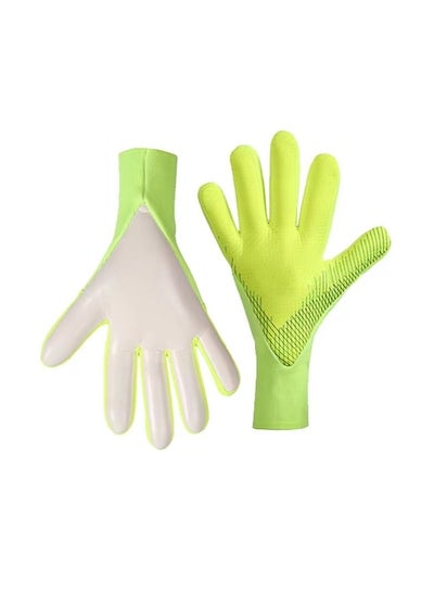 اشتري New Falcon Football Professional Adult Latex Fingerless Breathable Durable Thickened Goalkeeper Gloves Goalkeeper Gloves في السعودية