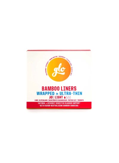 Buy glo Bamboo Liners for Sensitive Bladder (16 liners) in UAE