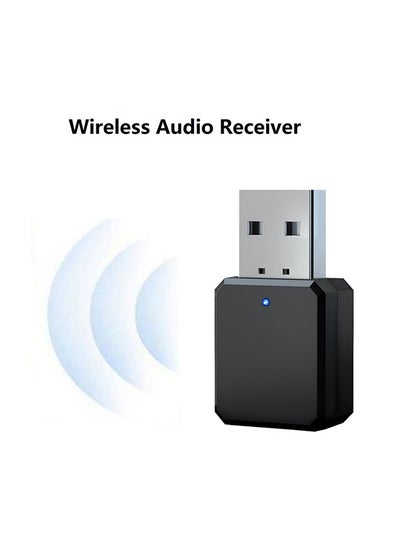 Buy Plug And Play Type Wireless 5.0 Car Wireless Audio Converter Receiver in UAE