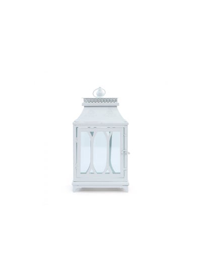 اشتري Aztec Lantern White 20.5x12.5x39.5cm في الامارات