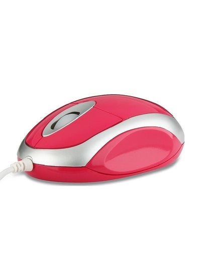 اشتري Snappy Mobile USB mouse Pink في الامارات