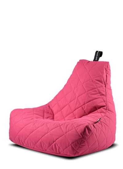 Buy Chair | Bean Bag Quilted Polyester80x50x50 cm - Pink in Saudi Arabia