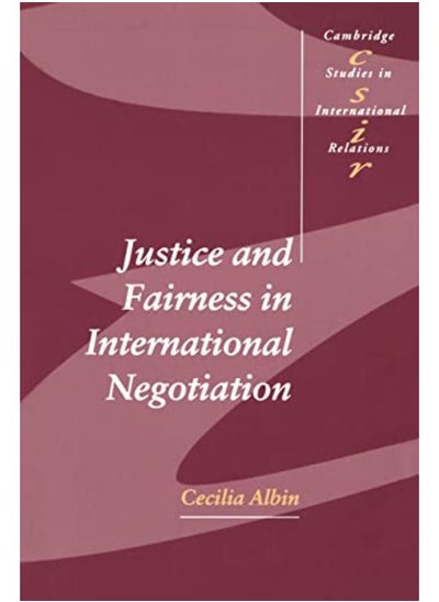 Buy Justice and Fairness in International Negotiation in Egypt