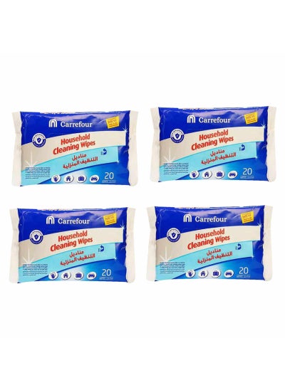 Buy Household Cleaning 80 Wipes in UAE