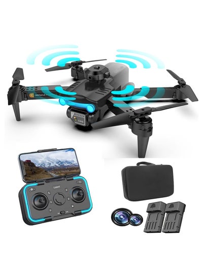 اشتري H8 Drone 4K HD Dual Camera 2.4G Wifi Optical Flow Positioning Obstacle Avoidance Aerial Mini Drone Toy Foldable Quadcopter في الامارات