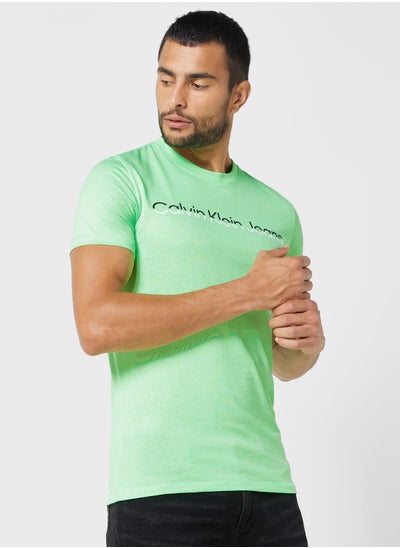 Buy Logo Crew Neck T-Shirt in Saudi Arabia