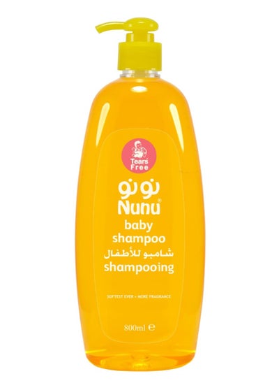 Buy Nunu Baby Shampoo 800ml - Paraben-Free, Softest Ever Formula in Egypt