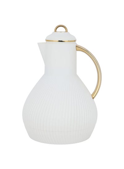 اشتري Alia Alia Thermos Beige With Gold 1 Liter في الامارات