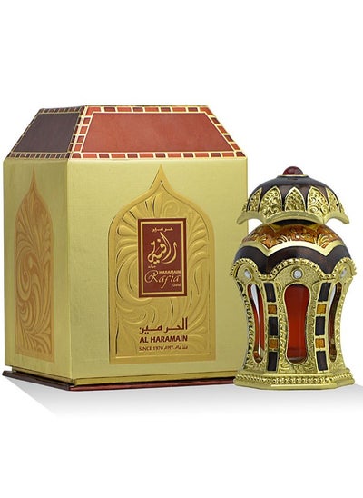 Buy Al Haramain Rafia Gold 20ml, 0.67oz, Non-Alcoholic Unisex Perfume Oil in UAE