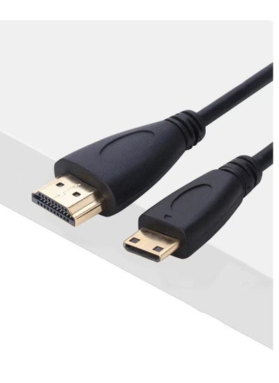 Buy HDMI To Mini HDMI Cable Black in Saudi Arabia