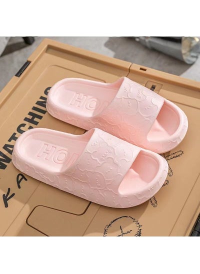 Buy Lightweight Cloud Home Slippers for Women and Men Shower Bathroom Non-Slip Shoes Quick Drying in UAE