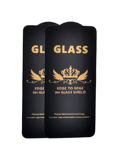 Buy G-Power 9H Tempered Glass Screen Protector Premium With Anti Scratch Layer And High Transparency For Samsung Galaxy S23 6.1 Inch Set Of 2 Pieces - Transparent in Egypt