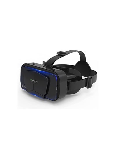 اشتري نظارة الواقع الافتراضي VR SHINECON نظارة الواقع الافتراضي ثلاثية الأبعاد نظارات الواقع الافتراضي VR للتلفزيون والأفلام وألعاب الفيديو متوافقة مع iOS و Android والدعم 4.7-7 بوصة في مصر