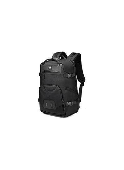 اشتري Ozuko 9403 WaterProof Zipper Backpack With Cell Phone Pocket And Key Chain Holder - Black في مصر