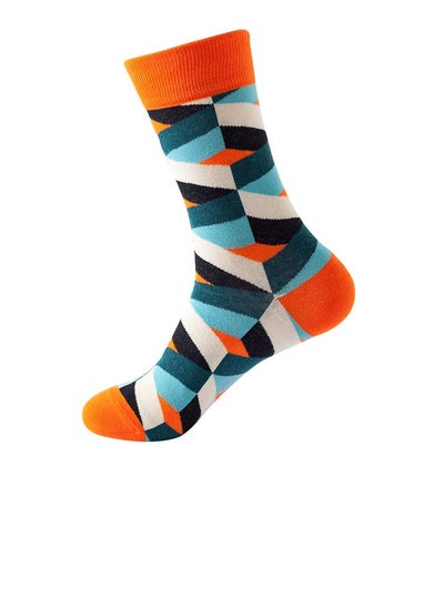 اشتري Unisex Absorb Sweat and Deodorize Socks 3 Pairs High Quality Socks One Size Fits All في الامارات