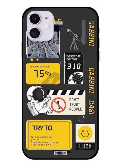 Buy Protective Case Cover For iPhone 11 Cassini Stickers in Saudi Arabia