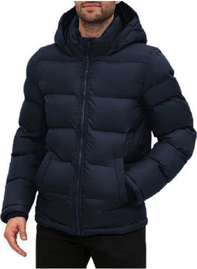 Buy Quilted Jacket with Removable Hood in Egypt