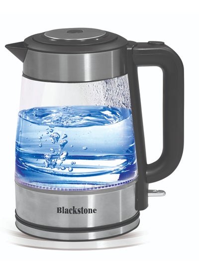 Buy BLACK STONE BK-1000 High Clear Heat Insulation Resistant Glass Kettle Kettle in Egypt