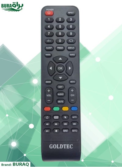 Buy Goldtec Replacement Remote Control For Goldtec Lcd Led Tv in Saudi Arabia