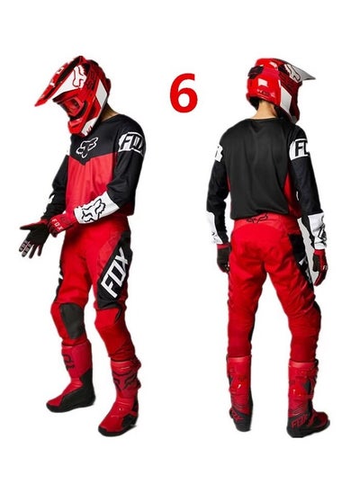 اشتري New Type Of Off-road Motorcycle Racing Speed Drop Sunscreen Suit في السعودية